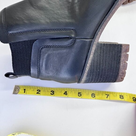 KORKS Elsie Bootie Women's Size 11 in Black Heeled Boot Chunky - Picture 16 of 16